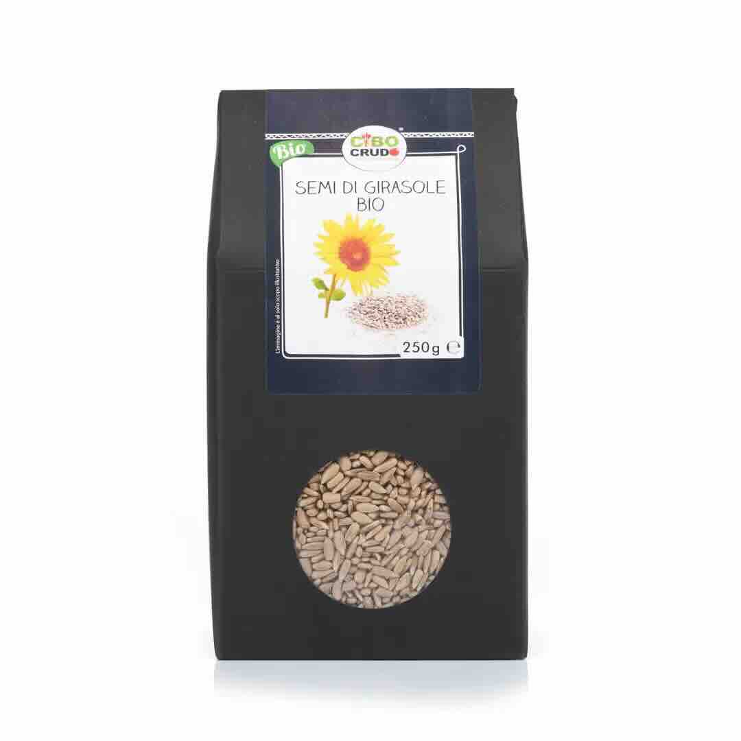 Semi di Girasole Bio e Crudi - Raw Organic - 250 gr